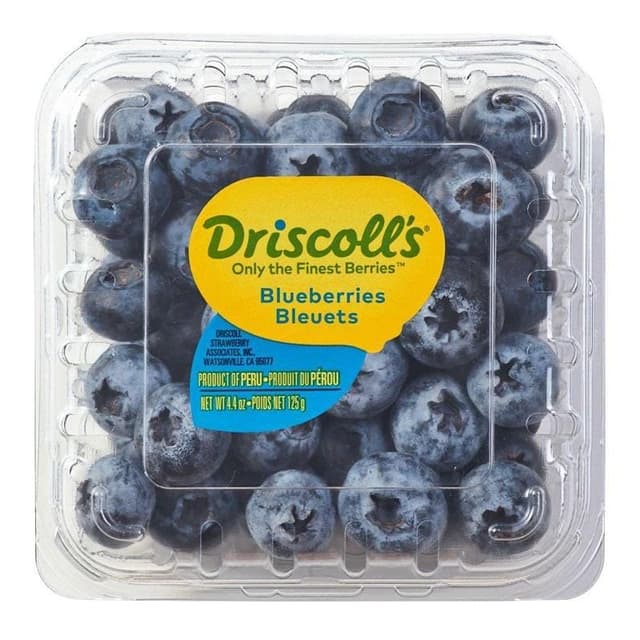 Blueberries, 0.125Kg