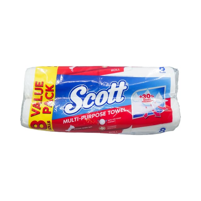 Scott Multi-Purpose Kitchen Paper Towel 8 x 55 sheet