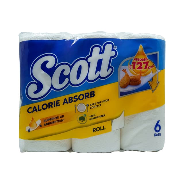 Scott Calorie Light Premium Kitchen Paper Towel 6s