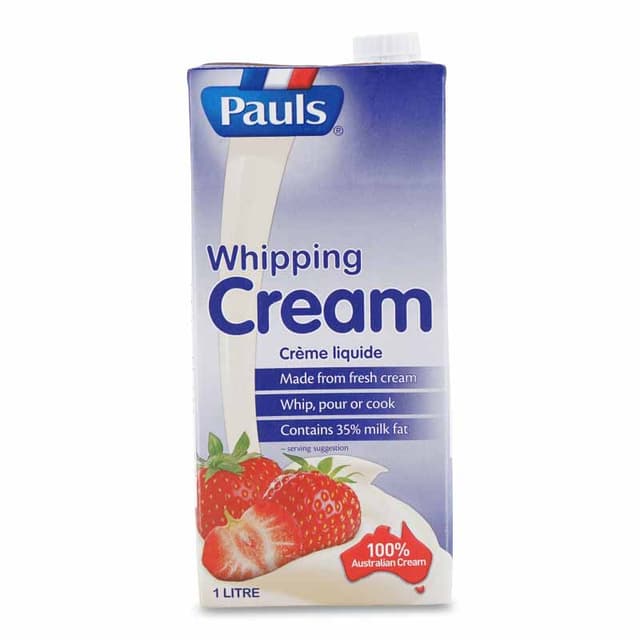 Pauls Whipping Cream 1L
