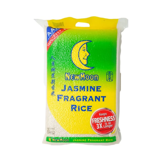 New Moon Jasmine Fragrant Rice 5kg