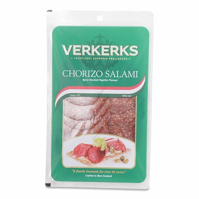 Verkerks Chorizo Sliced Salami