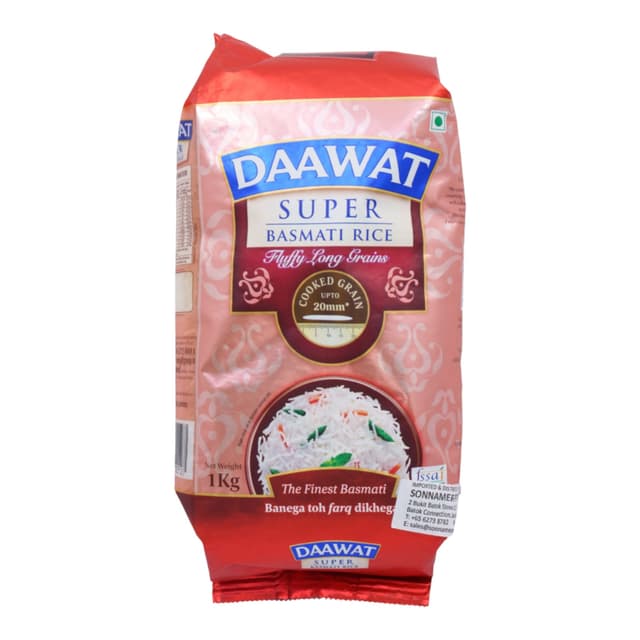 Daawat Super Basmati Rice 1 KG