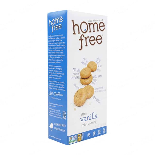 Homefree Gluten Free Cookies Vanilla 141g