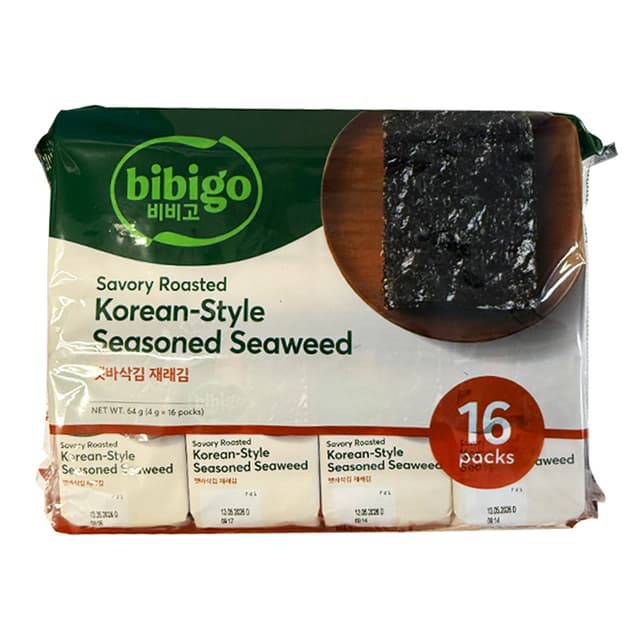 Bibigo Seaweed 16s x 4g