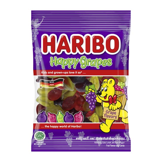 Haribo Happy Grapes, 160g