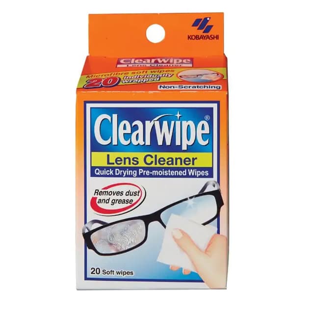 Kobayashi Clearwipes Lens Cleaner 20pcs