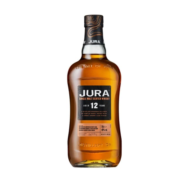 Jura Single Malt Scotch Whisky 12Years Old 70cl