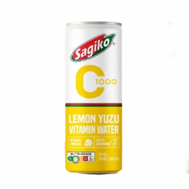 Sagiko Lemon Yuzu Vitamin Wtr Can  325Ml