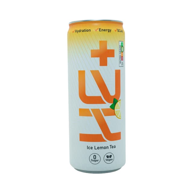 He+ Ice Lemon Tea Zero Sugar Can, 320ml