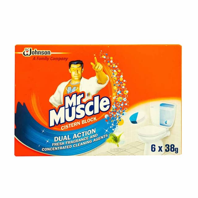 Mr Muscle In-Tank Cistern Block 6x38g