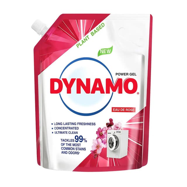 Dynamo Liquid Detergent Refill Eau De Rose 2.4Kg