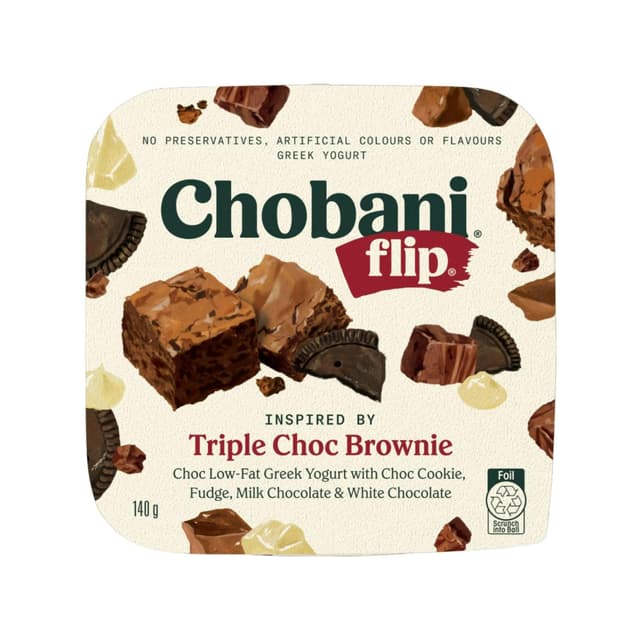 Chobani Triple Chocolate Brownie Flip 140g