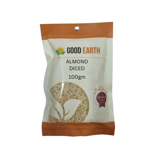 Good Earth Almond Dice, 100g