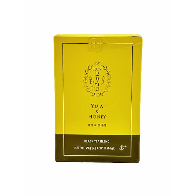 Bohyang Yuja & Honey Tea, 12x2g
