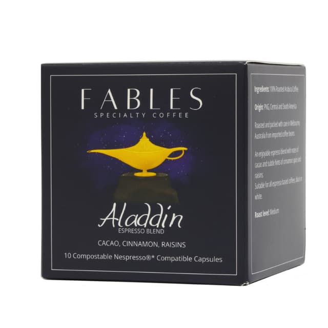 Fables Aladdin Coffee Capsules, 10s