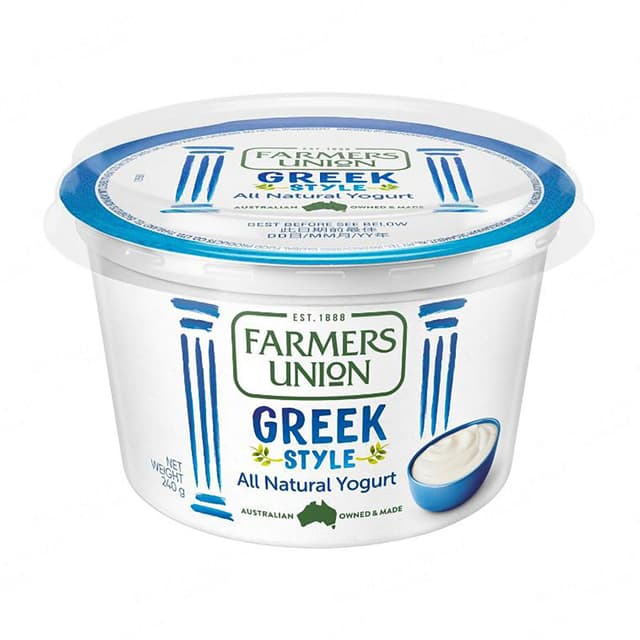 Farmers Union Greek Style Natural Yogurt 240g