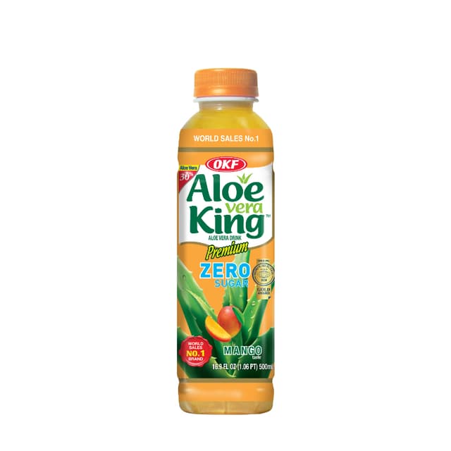 Okf Aloe Vera King Zero Sugar Mango, 500ml