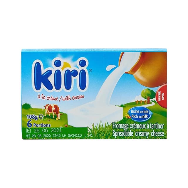 Kiri Creamy Cheese 6 Portions, 100g