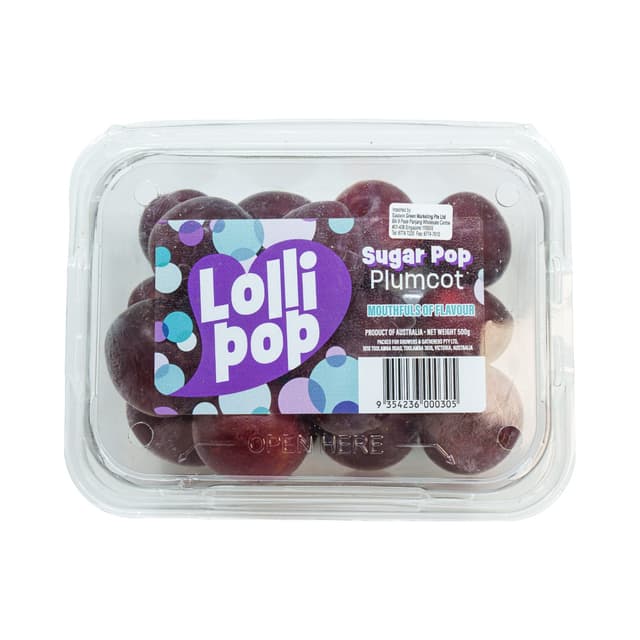 Lollipop Sugar Pop Plum 500g