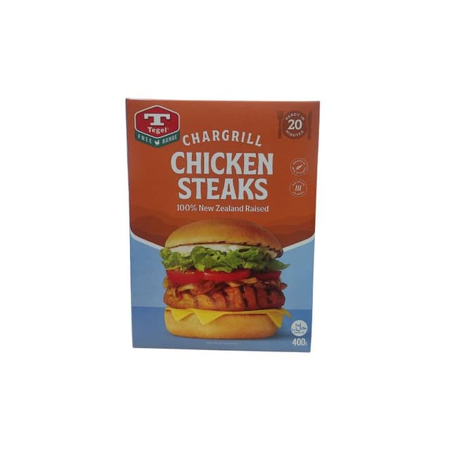 Tegel Take Outs Cg Chicken Steaks, 400g