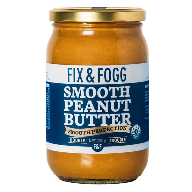 Fix & Fogg Smooth Peanut Butter 750g