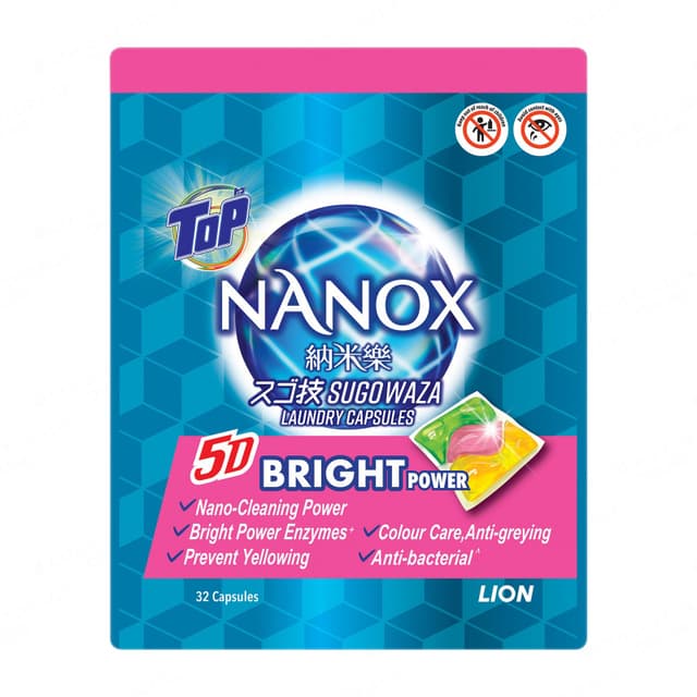 Top Nanox Laundry Capsules Bright 32s