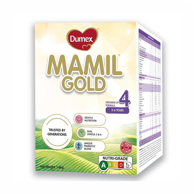 Dumex Mamil Gold Growing Up Stage 4, 1.6Kg