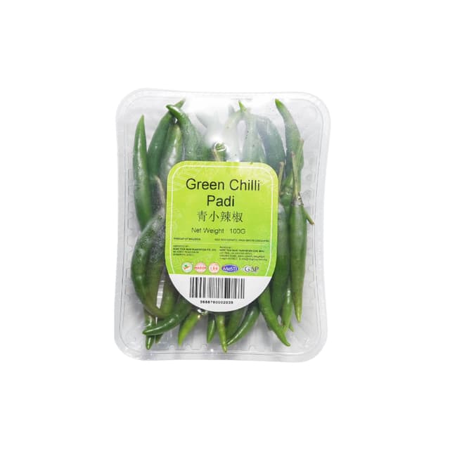 Green Chilli Padi Malaysia 100g