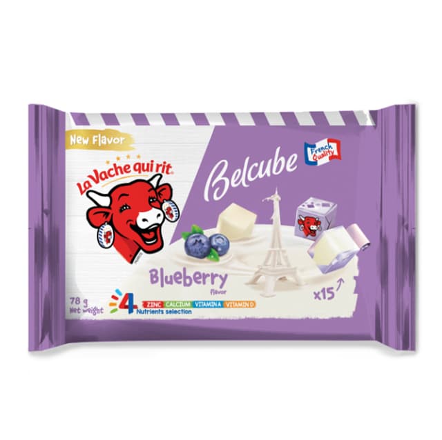 Laughing Cow Belcube Blueberry 15c 78g