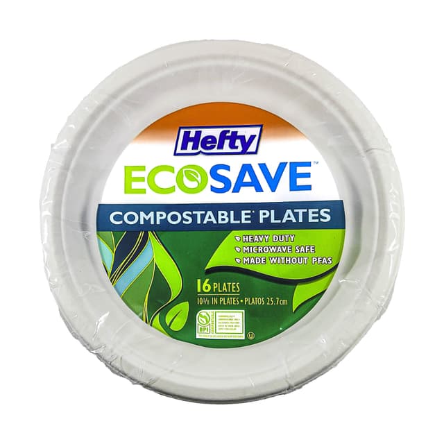 Hefty Ecosave 10-1/8" Plate 16s
