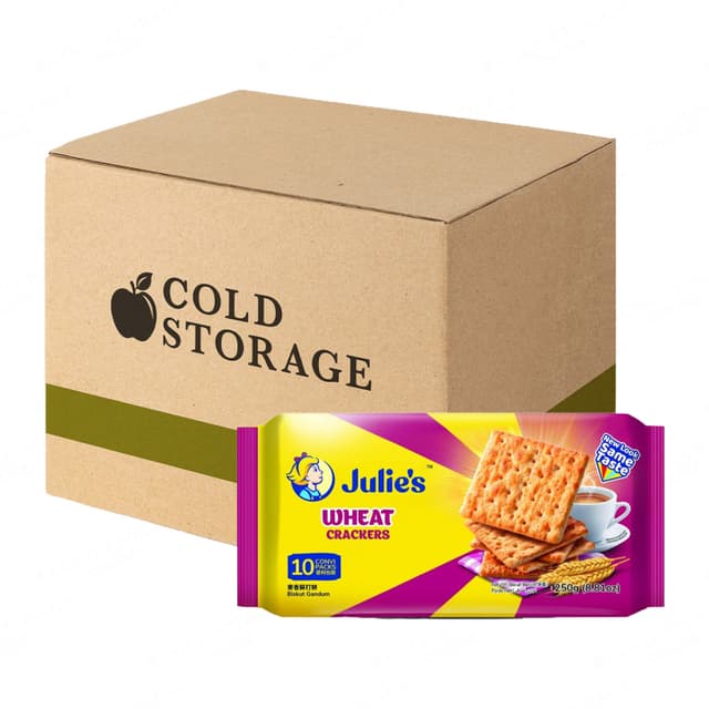 Julie's Wheat Crackers 24x250g