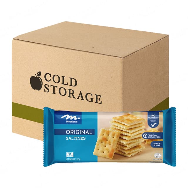 Meadows Original Saltine 12 x 205g