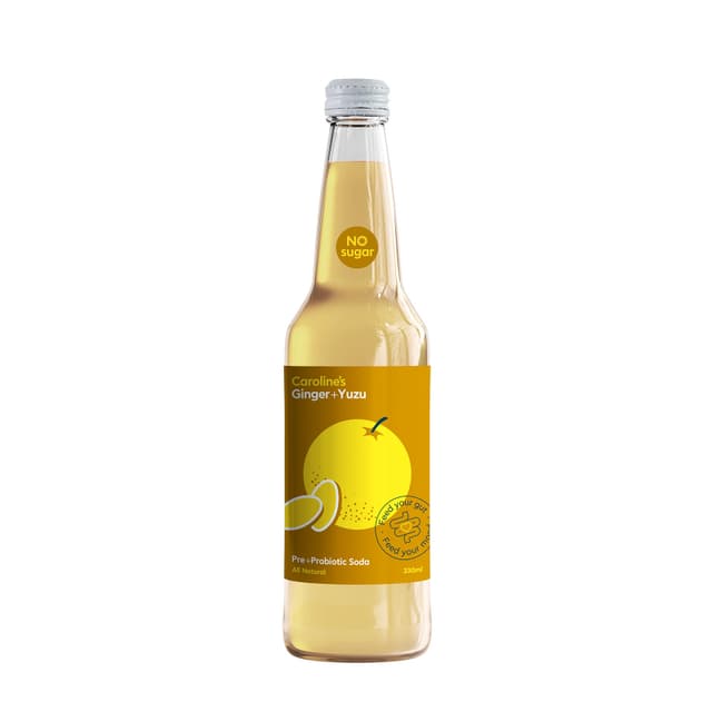Caroline's Ginger Yuzu Soda 330ml