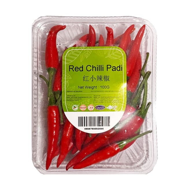 Red Chilli Padi Malysia 100g