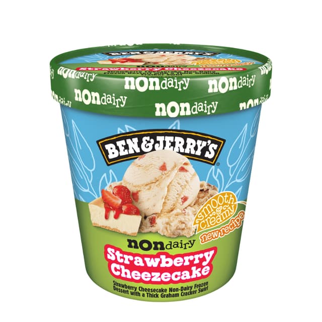 Ben & Jerry's Non Dairy Strawberry Cheezecake 473ml