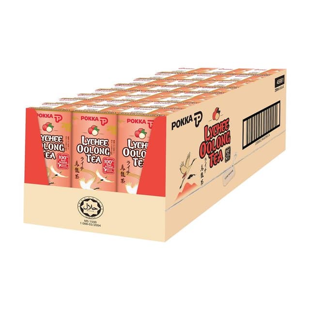 Pokka Lychee Oolong Tea 24 x 250ml