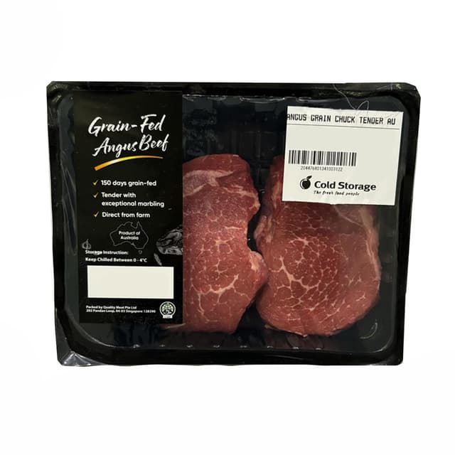 Angus Grain Chuck Tender Australia 400g