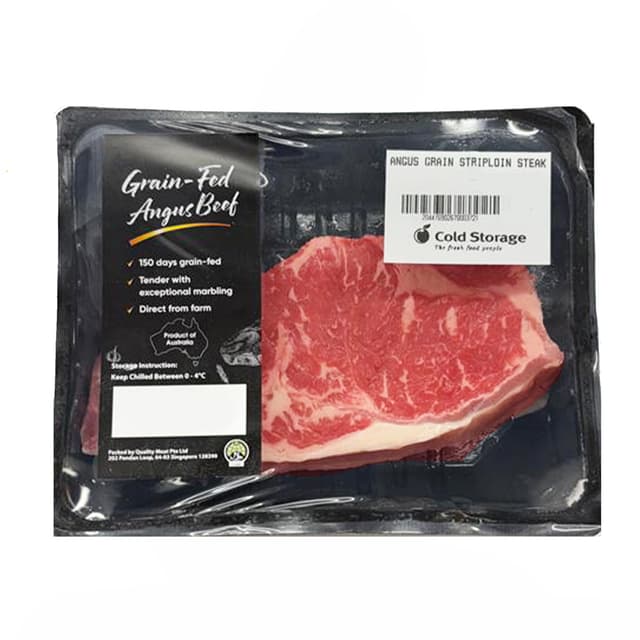 Angus Grain Striploin Steak Australia 400g