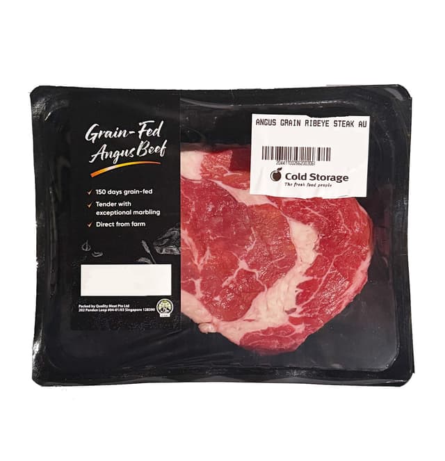 Angus Grain Ribeye Steak Australia 400g