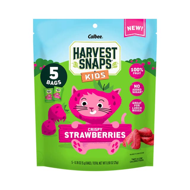 Calbee Harvest Snaps Kids Strawberry 25g