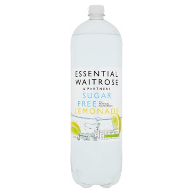 Waitrose Essential Sugar Free Sparkling Lemonade 2L