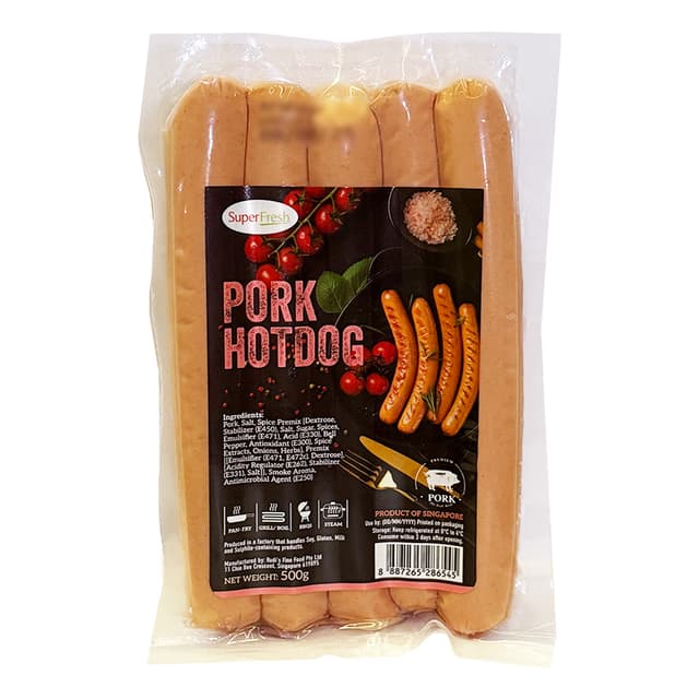 Superfresh Deli Pork Hot Dog 500g