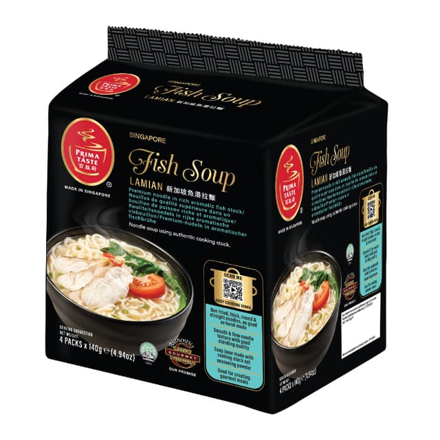 Prima Taste Fish Soup Lamian 4s 140g