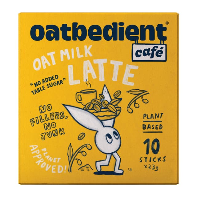 Oatbedient Oat Milk Latte 10sx23g