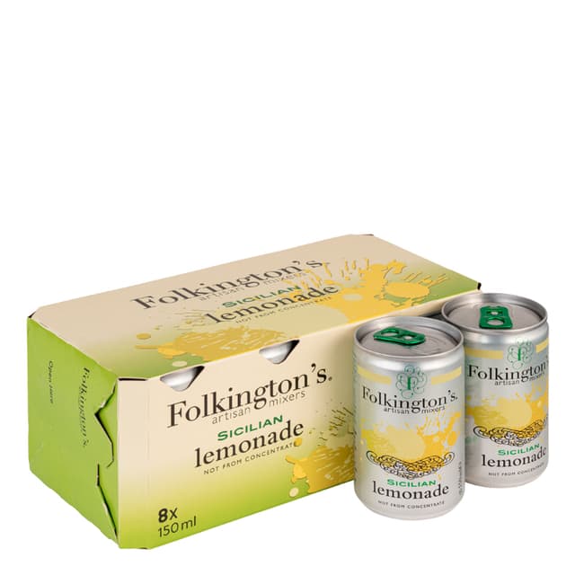 Folkington's Sicilian Lemon 8sx150ml
