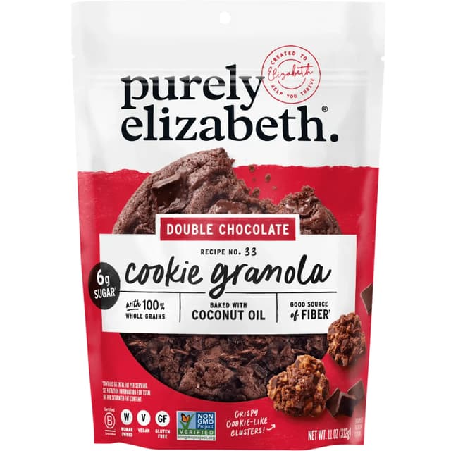 Purely Elizabeth Double Chip cookie Granola 312g