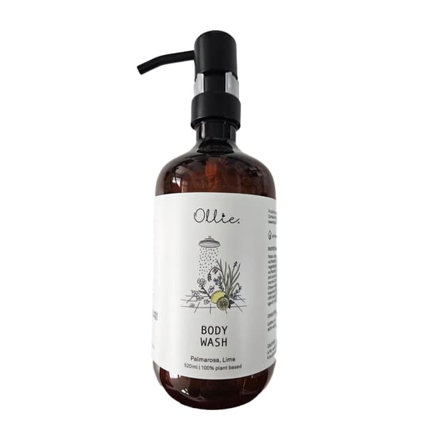 Ollie Body Wash Palmarosa Lime 520ml