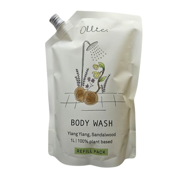 Ollie Body Wash Ylang Sandalwood Refill 1L