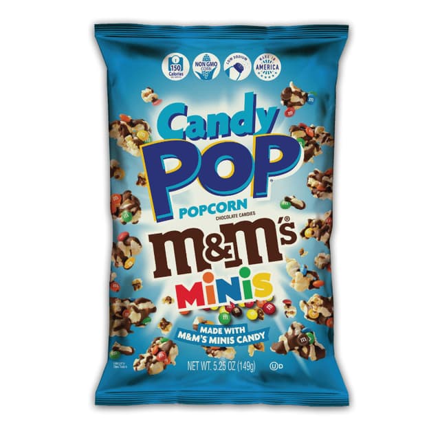 Candy Pop M&M Popcorn 5.25oz